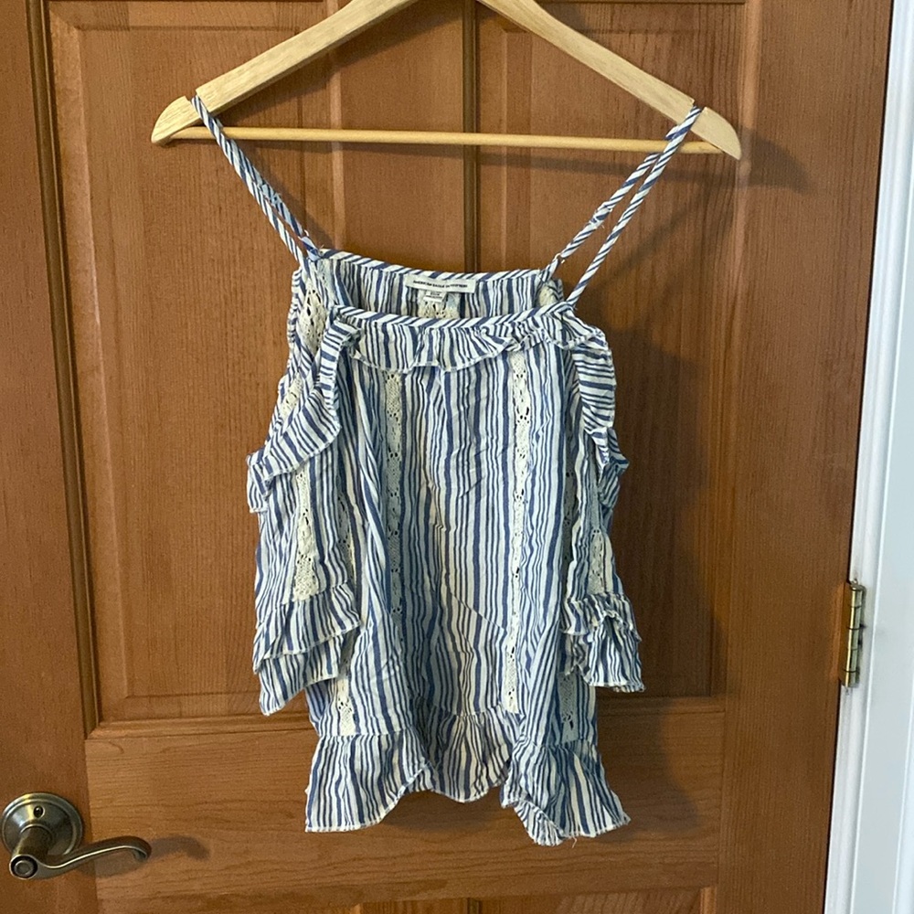 American Eagle Women's Teen Girl Size XS Off the Shoulder Top NEW NWT
